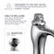 Anzzi Anfore Single Hole Single Handle Bathroom Faucet in Polished Chrome L-AZ104CH - alternate 6
